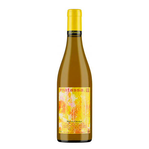 Domaine Matassa Brutal Orange 2024 – natural orange wine bottle, France | Primal Wine