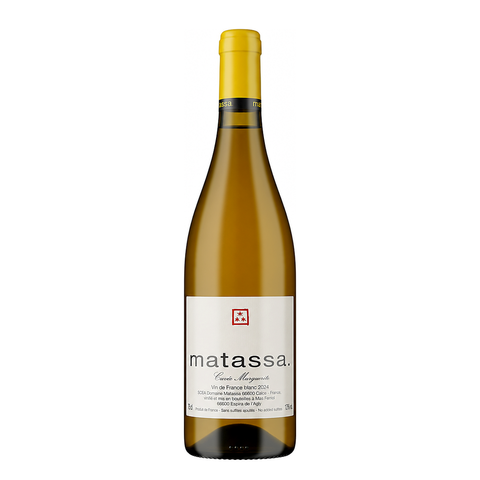 Domaine Matassa Cuvée Marguerite 2024 – natural orange wine bottle, France | Primal Wine
