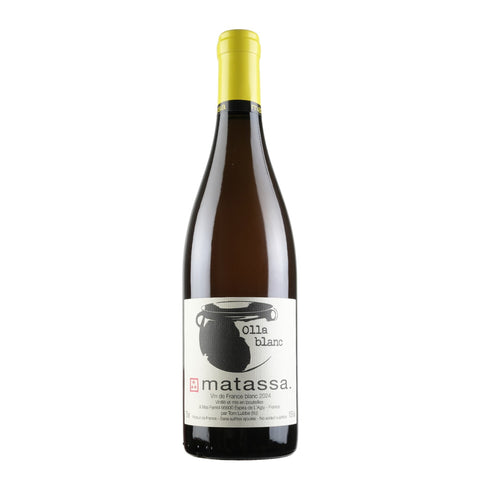 Bottle shot of Matassa Olla Blanc Languedoc Natural Wine buy natural wine online on Primal Wine, the best natural wine store in the United States - primalwine.com