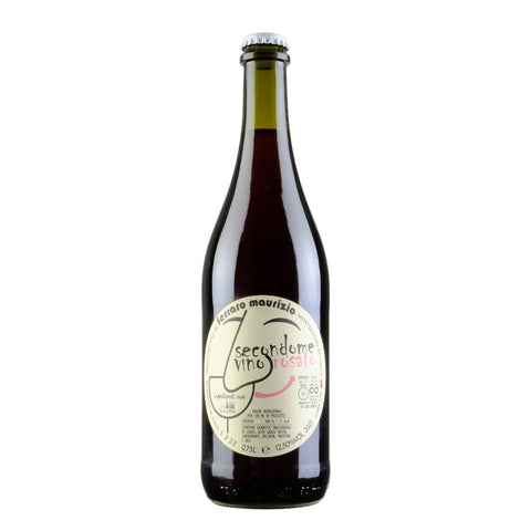 Bottle shot of SecondoMe Rosato, produced by Maurizio Ferraro, buy classic and natural wine online on Primal Wine, the best wine shop in the United States – primalwine.com