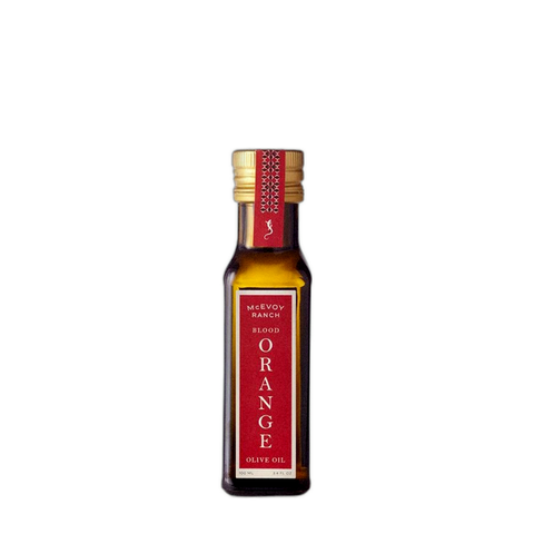 McEvoy Ranch Blood Orange Organic Olive Oil, 100 ml bottle of organic blood orange olive oil at Primal Wine