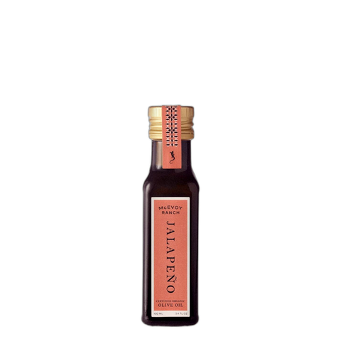McEvoy Ranch Jalapeno Organic Olive Oil, 100 ml bottle of organic jalapeno olive oil at Primal Wine