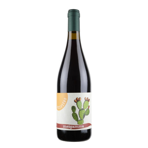 Bottle shot of Meigamma Rosso Zero 2022, produced by Meigamma, buy classic and natural wine online on Primal Wine, the best wine shop in the United States – primalwine.com