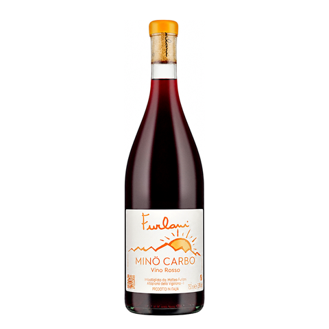 Mino Carbo Vino Rosso 2021, natural wine bottle at Primal Wine