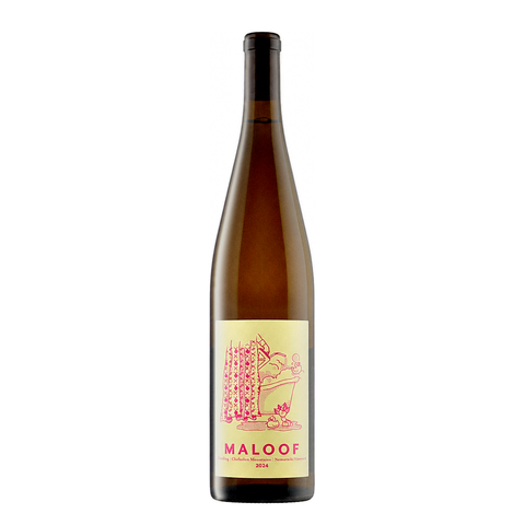 Maloof Nemarniki Riesling 2024, natural wine bottle at Primal Wine