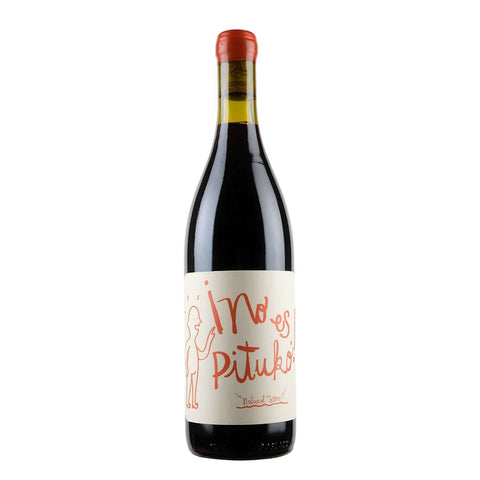 Bottle shot of No es Pituko Cabernet Sauvignon, produced by Viña Echeverría, buy classic and natural wine online on Primal Wine, the best wine shop in the United States – primalwine.com