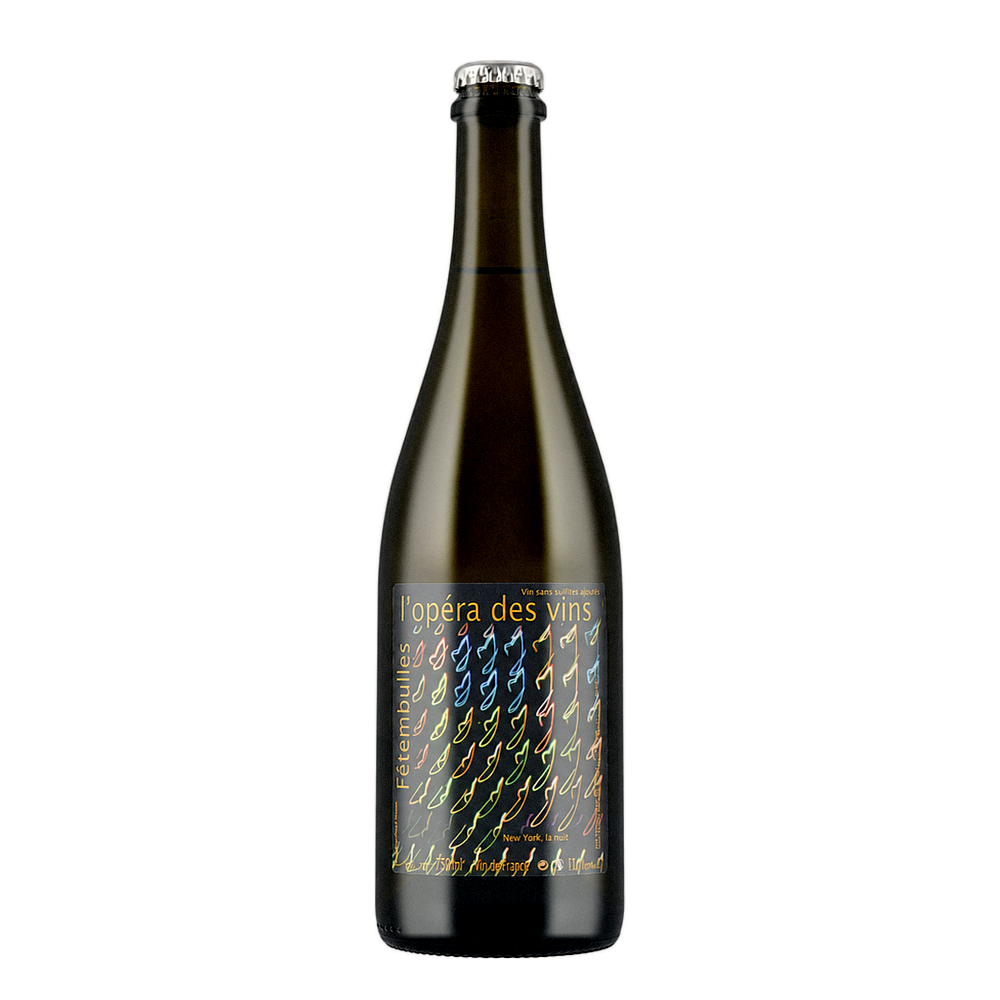 Jean-Pierre Robinot L'Opéra des Vins Fêtembulles 2023, natural sparkling wine bottle at Primal Wine