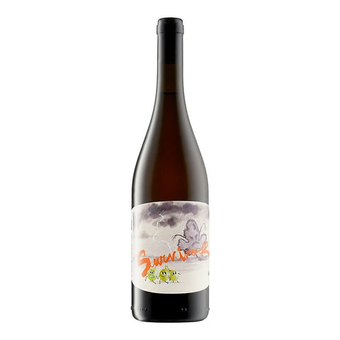 Panevino Survivor Bianco 2023 is a biodynamic white wine from Sardinia, Italy, featuring Vermentino, Vernaccia, Nasco, and Malvasia grapes