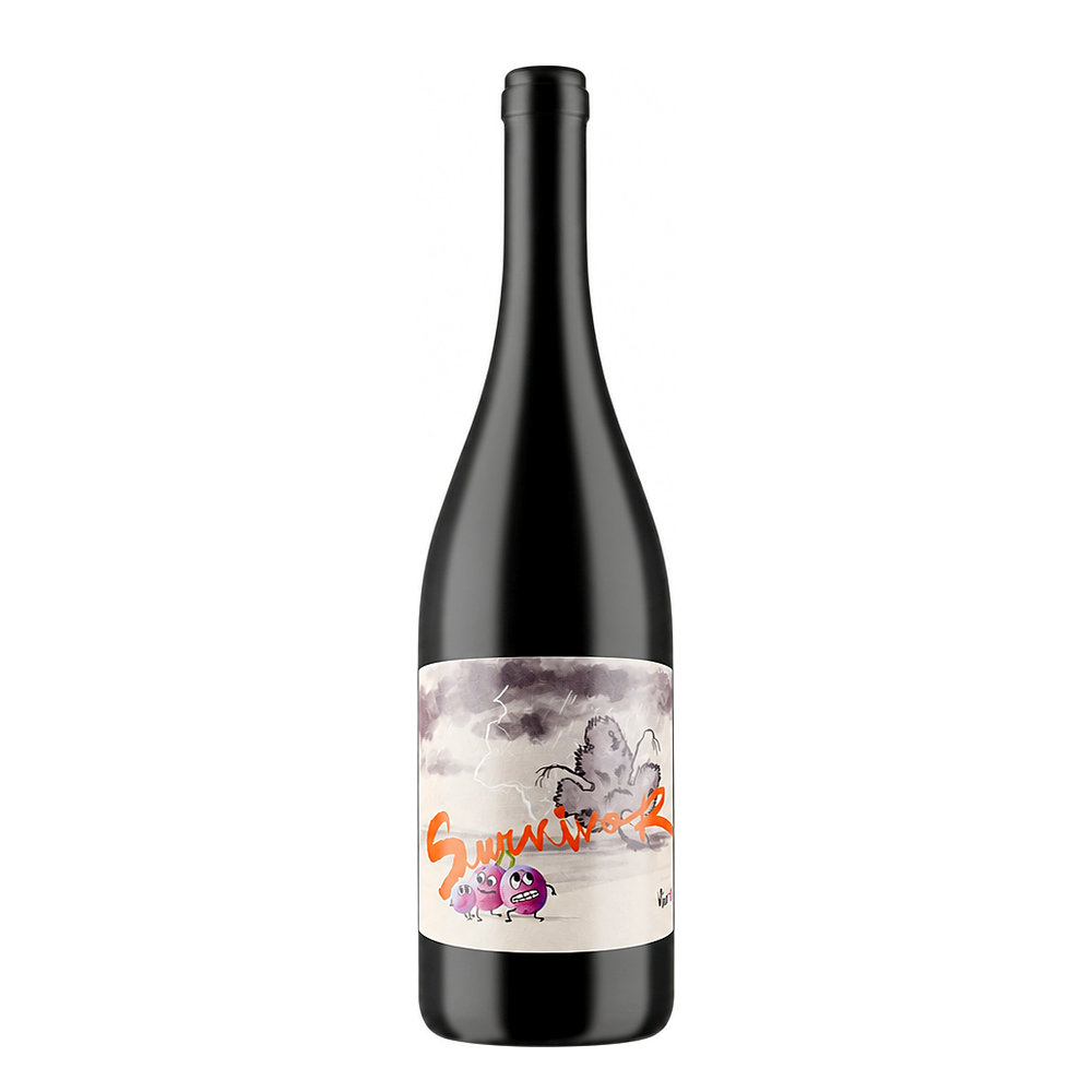 Panevino Survivor Rosato 2023 – natural rosé wine bottle, Italy | Primal Wine