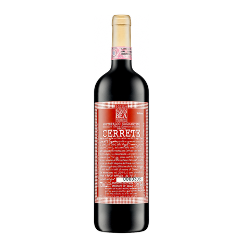 Paolo Bea Cerrete Montefalco Sagrantino 2019, natural wine bottle at Primal Wine