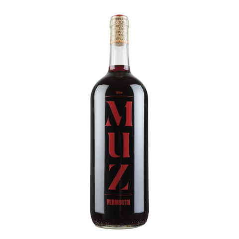 Bottle shot of Muz Natural Vermouth NV, produced by Partida Creus, buy classic and natural wine online on Primal Wine, the best wine shop in the United States – primalwine.com