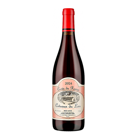 Pascal Janvier Coteaux du Loir Rouge "Cuvée du Rosier" 2024, natural wine bottle at Primal Wine
