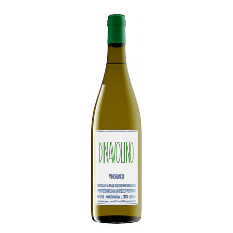 Denavolo Dinavolino 2022 Orange Wine from Emilia–Romagna, Italy, made with Ortrugo, Malvasia di Candia, Marsanne, and unknown grapes