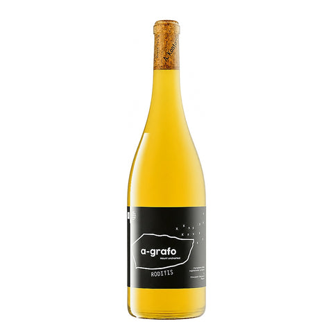 Kontozisis A-Grafo Roditis 2020, organic orange wine from Greece, made from Roditis grapes