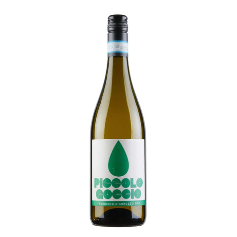 Bottle shot of Piccolo Goccio Trebbiano d'Abruzzo, produced by Piccolo Goccio, buy classic and natural wine online on Primal Wine, the best wine shop in the United States – primalwine.com