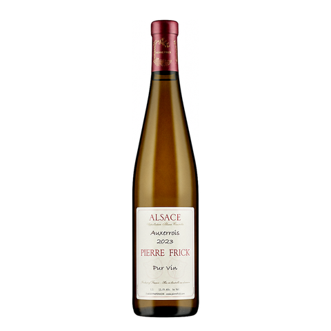Pierre Frick Auxerrois 2023, natural wine bottle at Primal Wine