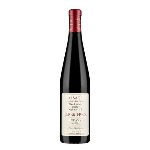 Pierre Frick Pinot Noir Rot Murlé 2022, natural wine bottle at Primal Wine