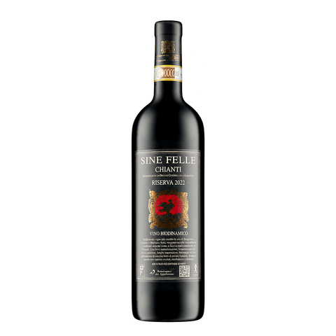 Podere Casaccia Sine Felle Chianti Riserva 2022, natural wine bottle at Primal Wine