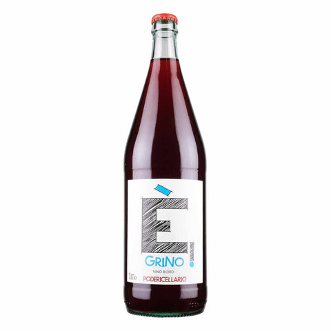 Poderi Cellario É Grino! Vino Rosso Italian Organic Wine