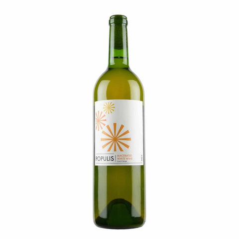 Bottle shot of Populis Macerated White Wine 2023, produced by Populis Wine, buy classic and natural wine online on Primal Wine, the best wine shop in the United States – primalwine.com