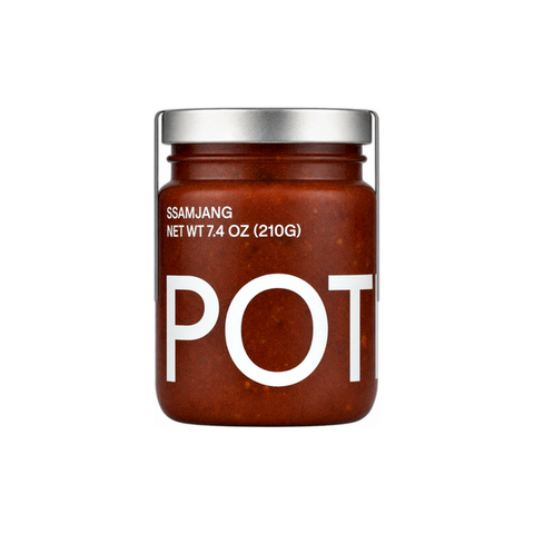 Potluck Ssamjang Sauce, 7.4 oz jar of Korean ssamjang at Primal Wine