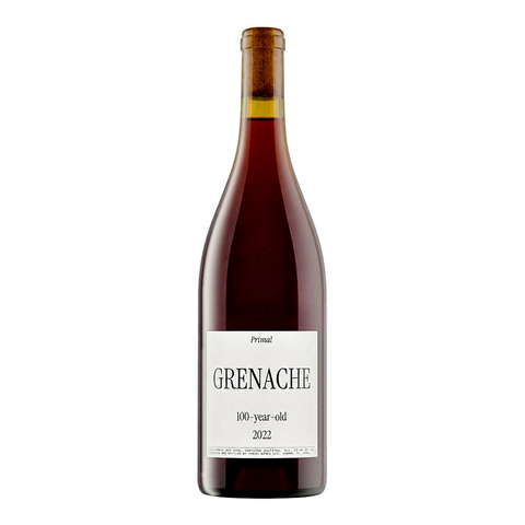 Primal 100-year-old Grenache 2022, natural wine bottle at Primal Wine
