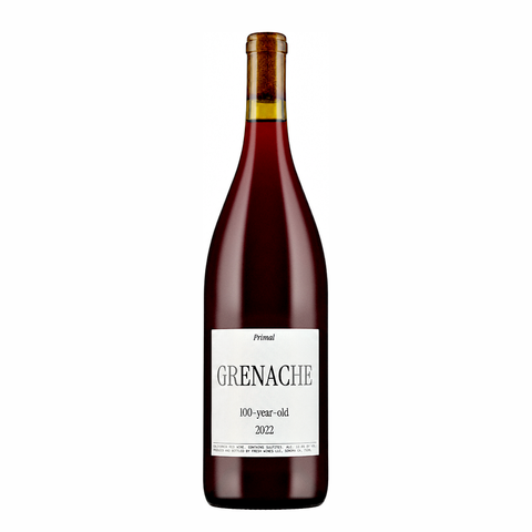 Primal 100-year-old Grenache 2022, natural red wine bottle at Primal Wine