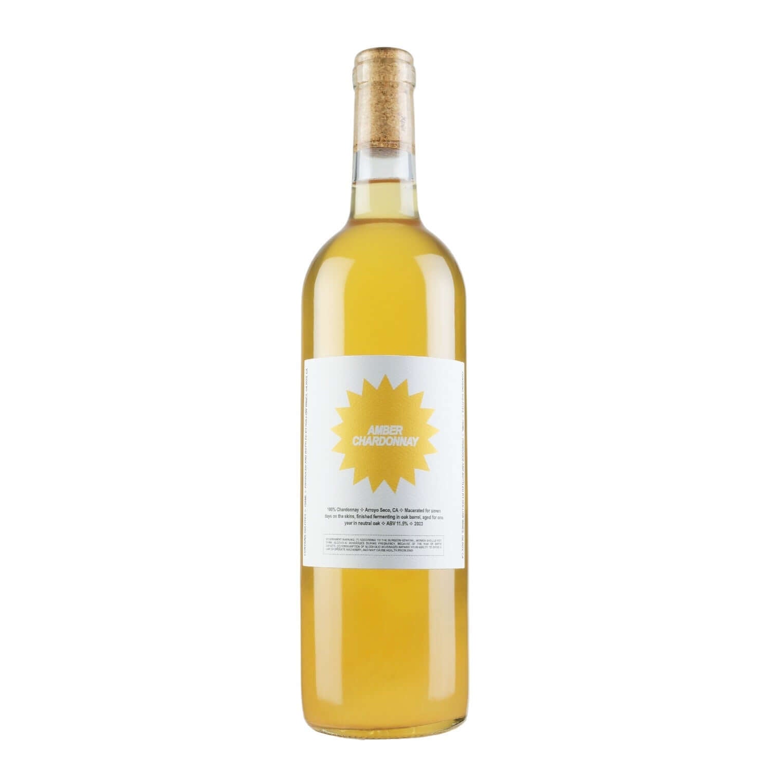 Bottle shot of Primal Amber Chardonnay, buy natural wine online on Primal Wine - primalwine.com