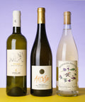 Four bottles of white wine, Primal Wine Club is the best natural wine club online - primalwine.com