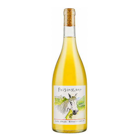 Prisinzano Costa d'Amalfi Bianco DOP 2024, natural wine bottle at Primal Wine