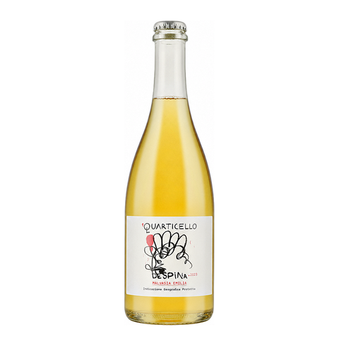 Quarticello Despina Malvasia Pét-Nat 2023, natural wine bottle at Primal Wine