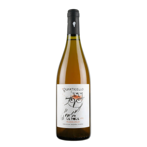 Bottle shot of Le Mole Orange, produced by Quarticello Azienda Agricola, buy classic and natural wine online on Primal Wine, the best wine shop in the United States – primalwine.com