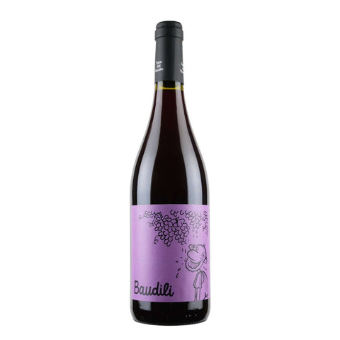 Bottle shot of Baudili Negre, produced by Viticultor Ramon Jané, buy classic and natural wine online on Primal Wine, the best wine shop in the United States – primalwine.com