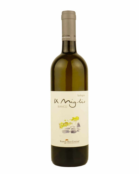 Riserva della Cascina IX Miglio Bianco 2021, a natural white wine from Lazio, Italy