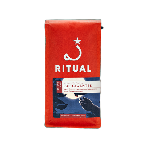 Ritual Coffee Roasters La Dalia Coffee Beans, bag of whole bean coffee at Primal Wine