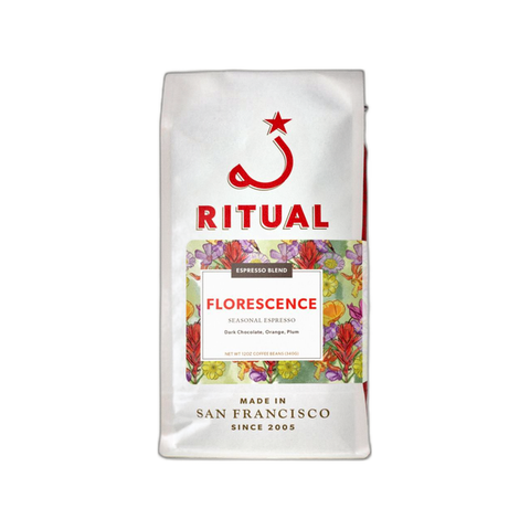 Ritual Coffee Roasters Seasonal Espresso Coffee Beans, bag of whole bean coffee at Primal Wine