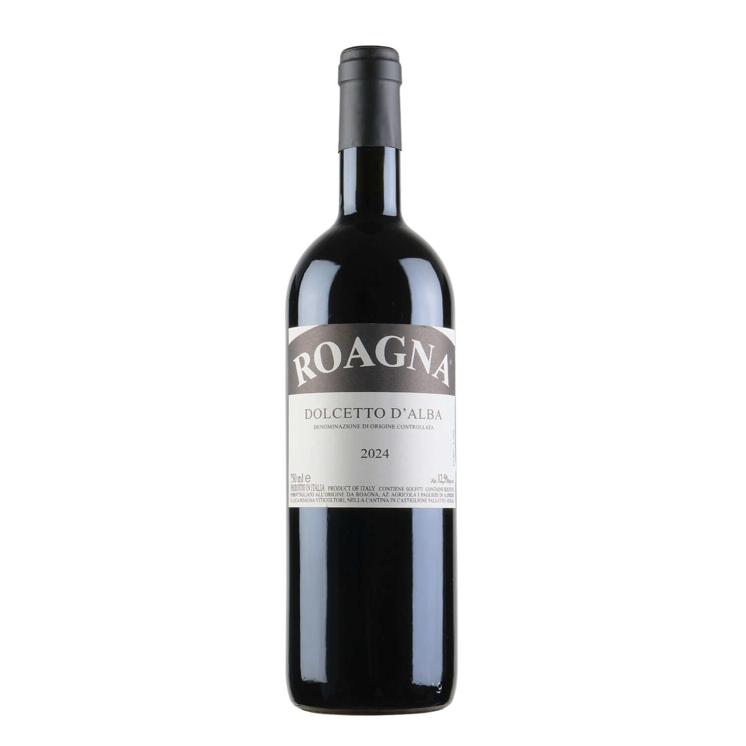 Bottle shot of Roagna  Dolcetto d'Alba, produced by Roagna, buy classic and natural wine online on Primal Wine, the best wine shop in the United States – primalwine.com