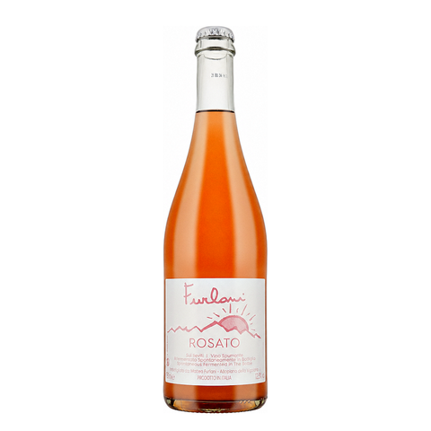 Furlani Rosato Frizzante 2021, natural wine bottle at Primal Wine