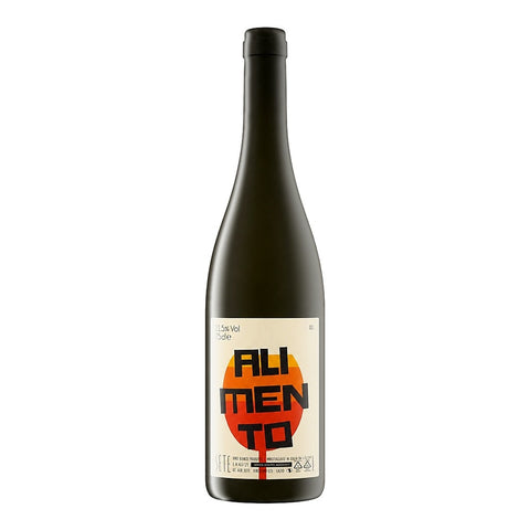 Sete Alimento Orange 2021, an organic Ottonese orange wine from Lazio, Italy, by Sete Vini Naturali