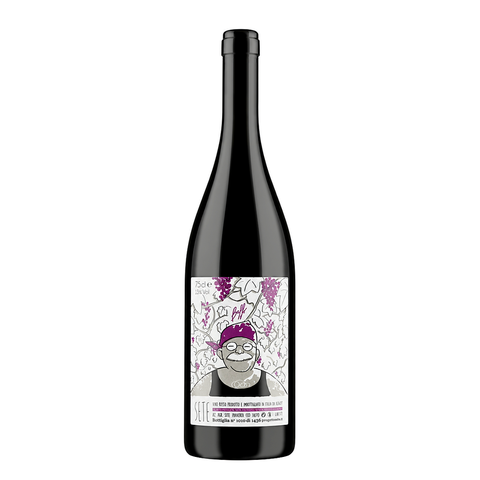 Baffo 2017, natural red wine bottle at Primal Wine