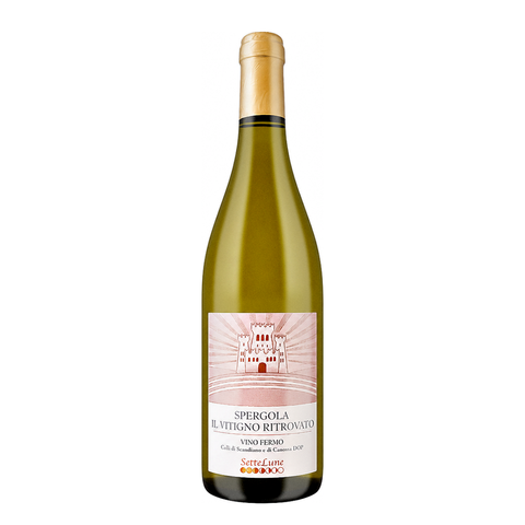 Settelune Spergola Frizzante 2025, natural wine bottle at Primal Wine
