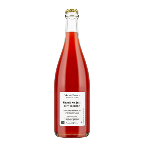 AFS Should we just rely on luck? 2022, natural wine bottle at Primal Wine