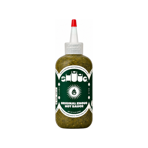Shuug Original Zhoug Hot Sauce, 9 oz bottle of hot sauce at Primal Wine