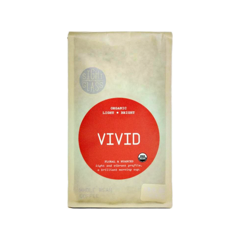 Sightglass Coffee Vivid Blend Coffee Beans, bag of whole bean coffee at Primal Wine