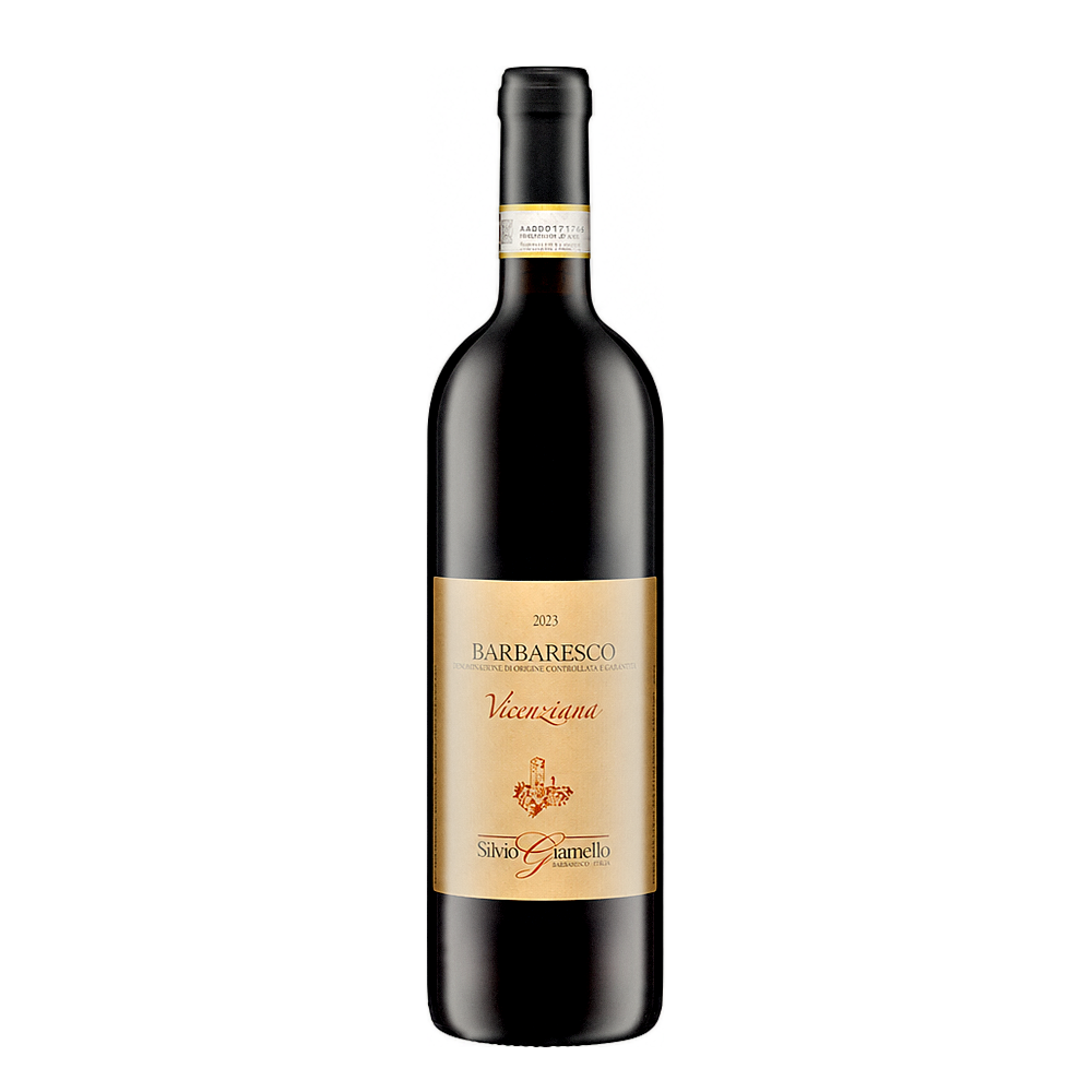 Silvio Giamello Barbaresco Vicenziana 2023, natural wine bottle at Primal Wine