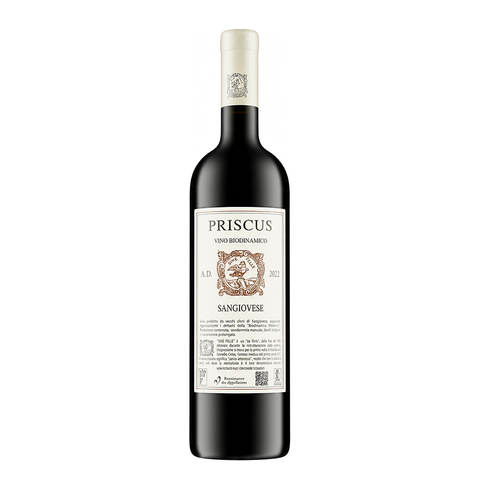 Podere Casaccia Sine Felle Priscus Sangiovese 2022 – natural red wine bottle, Italy | Primal Wine