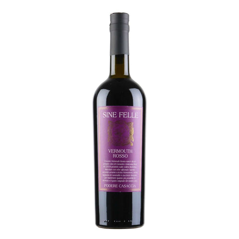Bottle shot of Podere Casaccia Sine Felle Vermouth Rosso, produced by Podere Casaccia, buy classic and natural wine online on Primal Wine, the best wine shop in the United States – primalwine.com
