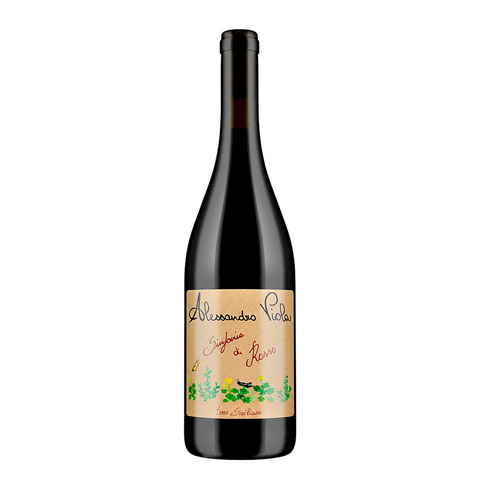 Alessandro Viola Sinfonia di Rosso 2021, natural wine bottle at Primal Wine