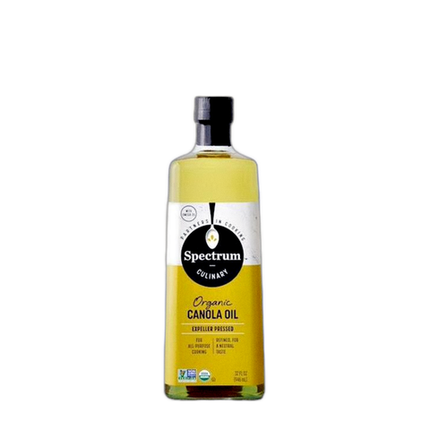 Spectrum Organic Canola Oil, Expeller Pressed bottle of organic canola oil at Primal Wine