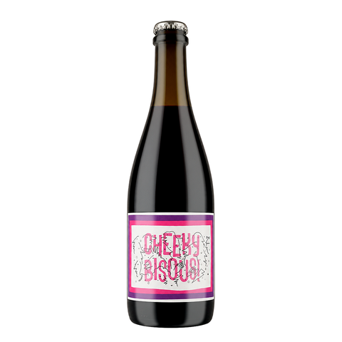 Stagiaire Wine Cheeky Bisous 2022, natural red wine bottle at Primal Wine
